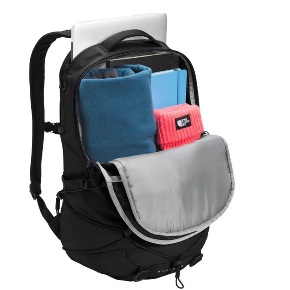 NEW NF The North Face Borealis Backpack Black TNF Bag School Hiking Unisex Large - Picture 10 of 11